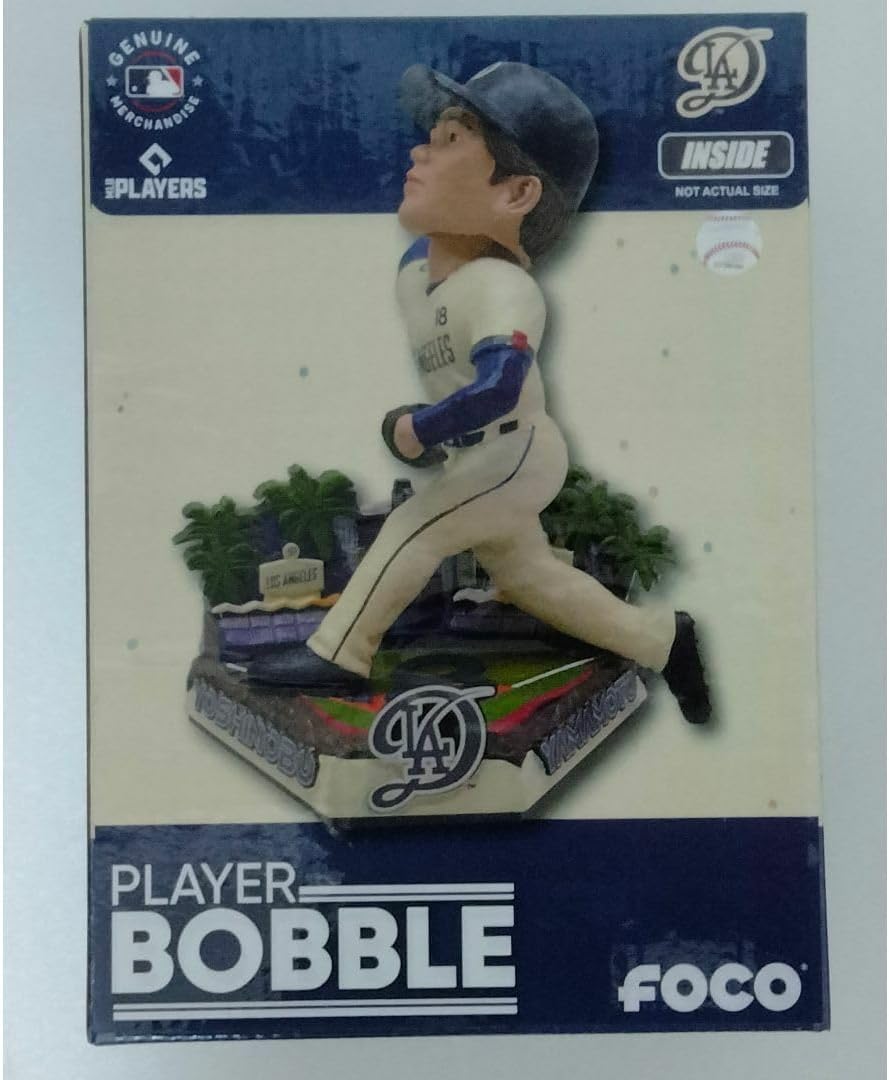 【新品】山本由伸　ボブルヘッド　ドジャース 大谷翔平 山本由伸 フィギュア バブルヘッド ロサンゼルス